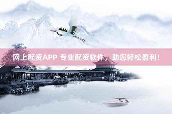 网上配资APP 专业配资软件，助您轻松盈利！